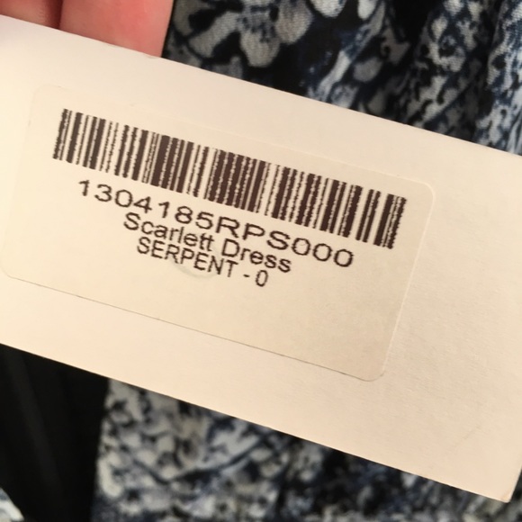 Reformation Scarlett serpent print mini dress. - Picture 11 of 11